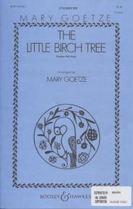 The Little Birch Tree Unison choral sheet music cover Thumbnail